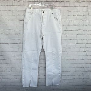 EVIDNT Hermosa white jeans size 30